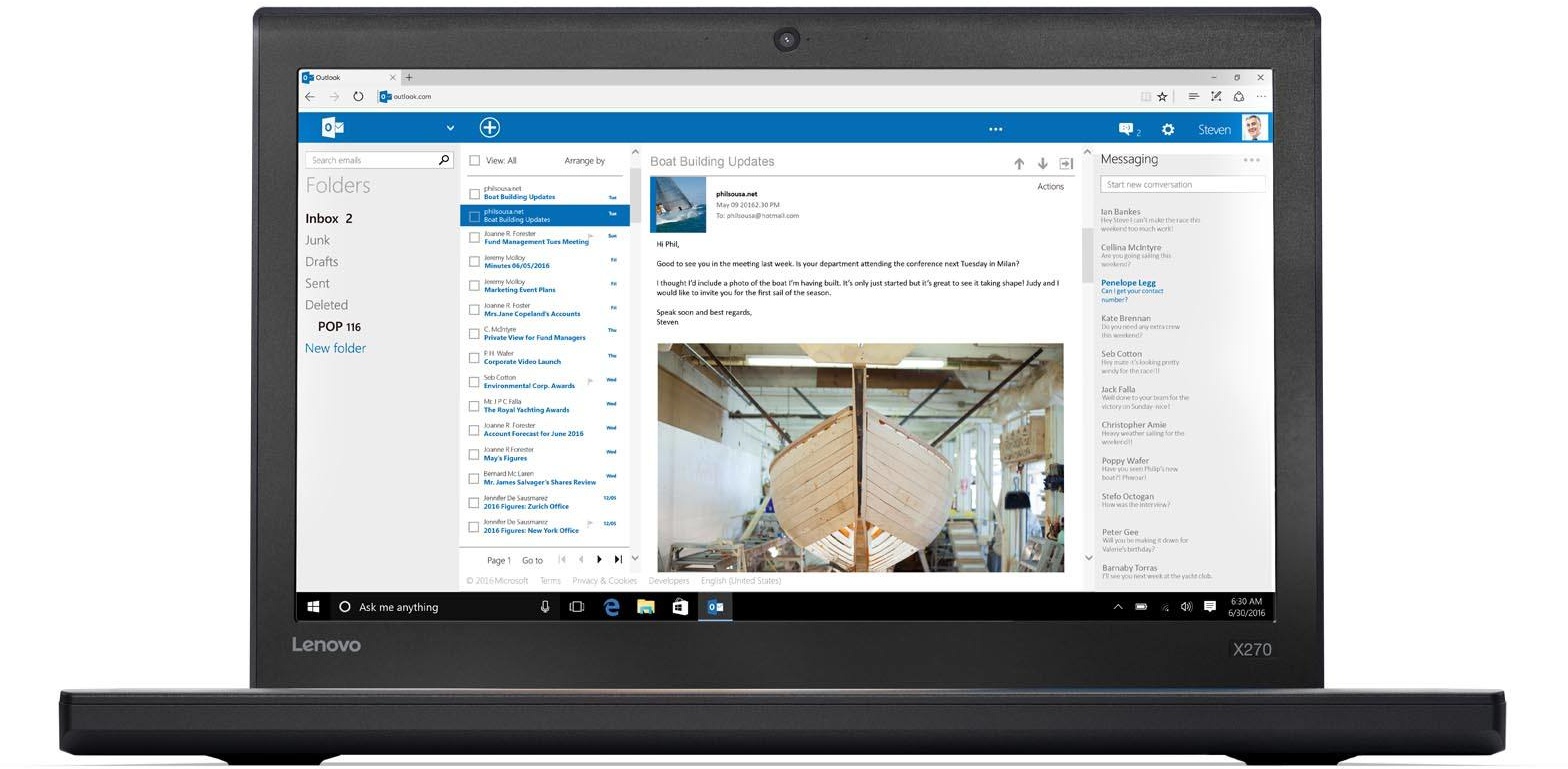 Lenovo ThinkPad X270 Core i5 (6de generatie) 2.40GHz / 8 GB RAM / 256 GB SSD