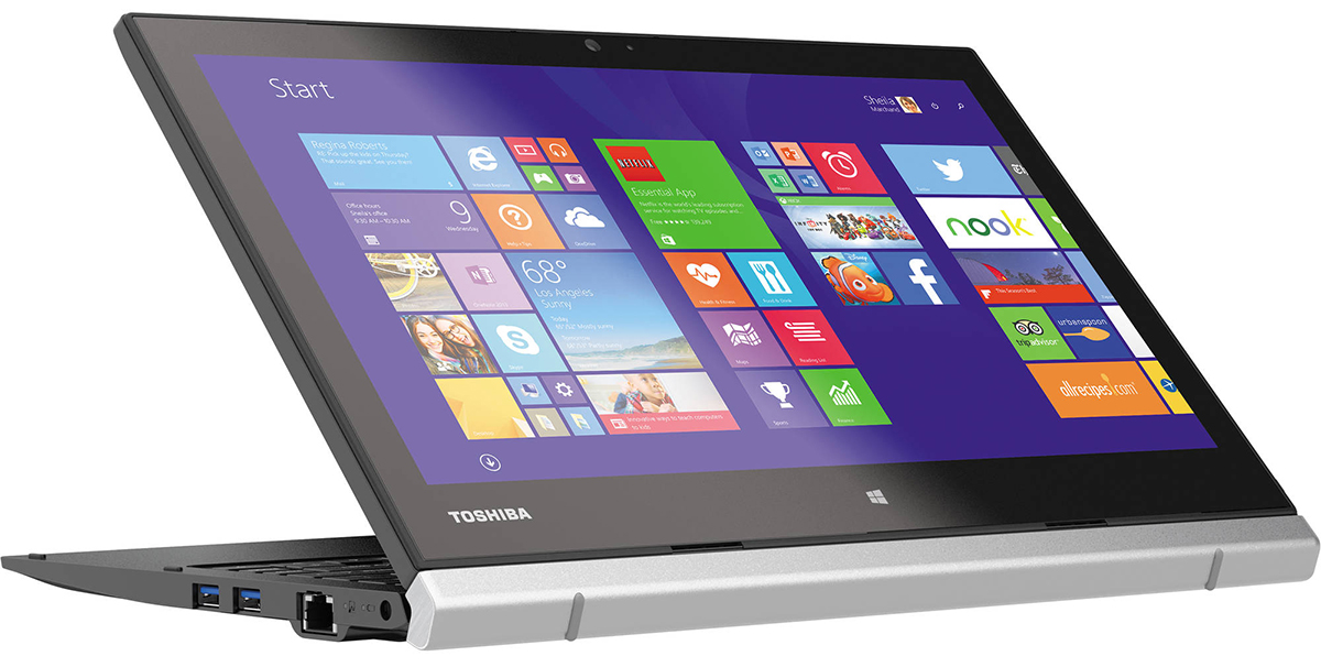 Toshiba Portégé Z20t Ultrabook, Laptop & Tablette, Win10 Pro, 8 Go RAM, 256 Go SSD, écran tactile - Görsel 8